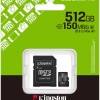 Kingston Canvas Select Plus microSDHC 512GB Class 10 U3 V30 A1 UHS-I με αντάπτορα