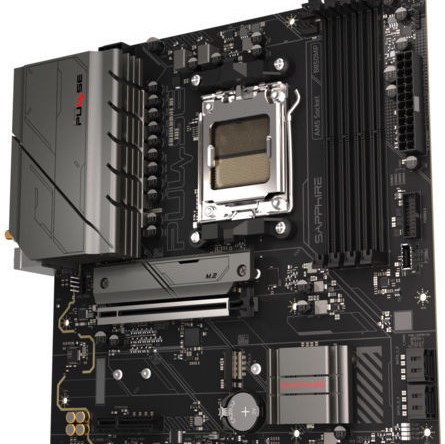 Sapphire Pulse B850M Wifi Motherboard Micro ATX με AMD AM5 Socket 52123-04-40G