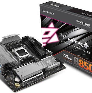 Sapphire NITRO+ B850M WIFI Motherboard Micro ATX με AMD AM5 Socket 52123-01-40G