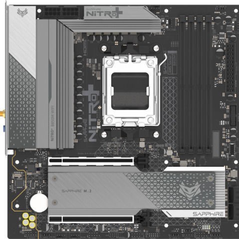 Sapphire NITRO+ B850M WIFI Motherboard Micro ATX με AMD AM5 Socket 52123-01-40G