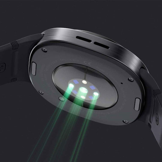 Samsung Galaxy Watch8 Aluminium 40mm Αδιάβροχο με Παλμογράφο (Dark Gray)