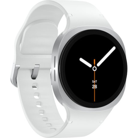 Samsung Galaxy Watch8 Aluminium 40mm Αδιάβροχο με Παλμογράφο (Ασημί)