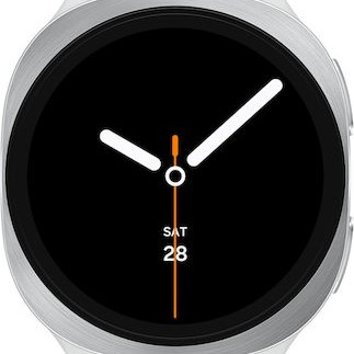 Samsung Galaxy Watch8 Aluminium 40mm Αδιάβροχο με Παλμογράφο (Ασημί)