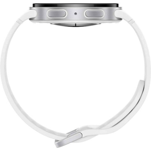 Samsung Galaxy Watch8 LTE Aluminium 40mm Αδιάβροχο με eSIM και Παλμογράφο (Ασημί)