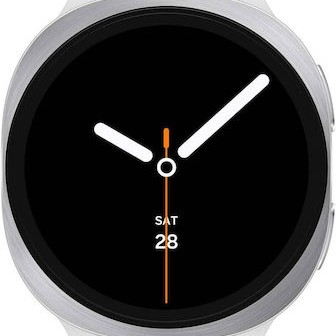 Samsung Galaxy Watch8 Aluminium 44mm Αδιάβροχο με Παλμογράφο (Ασημί)