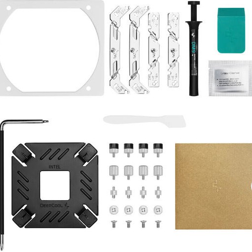 Deepcool Assassin IV VC ELITE Ψύκτρα Επεξεργαστή Διπλού Ανεμιστήρα για Socket AM4/AM5/115x/1700 Λευκή