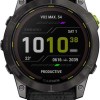 Garmin Enduro 2 Solar Titanium 51mm Αδιάβροχο Smartwatch με Παλμογράφο (Grey DLC Titanium with UltraFit Nylon Strap)
