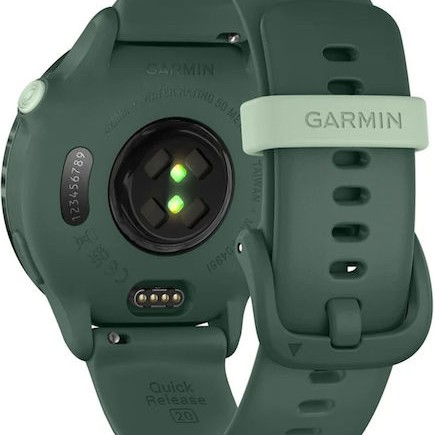 Garmin Vivoactive 6 Aluminium 42mm Αδιάβροχο Smartwatch με Παλμογράφο (Jasper Green)