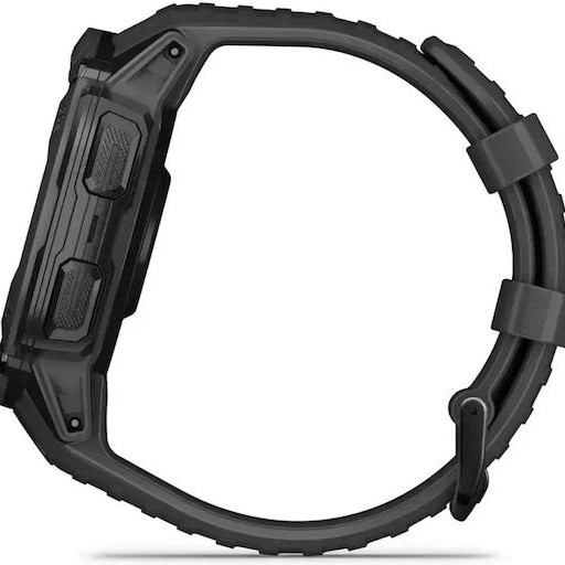 Garmin Instinct 2X Solar 50mm Αδιάβροχο Smartwatch με Παλμογράφο (Graphite)