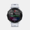 Garmin Forerunner 265 46mm Αδιάβροχο Smartwatch με Παλμογράφο (Whitestone/Tidal Blue)