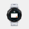 Garmin Forerunner 265 46mm Αδιάβροχο Smartwatch με Παλμογράφο (Whitestone/Tidal Blue)