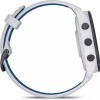 Garmin Forerunner 265 46mm Αδιάβροχο Smartwatch με Παλμογράφο (Whitestone/Tidal Blue)