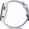Garmin Forerunner 265 46mm Αδιάβροχο Smartwatch με Παλμογράφο (Whitestone/Tidal Blue)