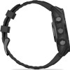 Garmin Fenix 8 Stainless Steel 47mm Αδιάβροχο Smartwatch με Παλμογράφο (Slate Grey With Black Silicone Band)