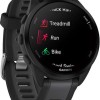 Garmin Forerunner 165 43mm Αδιάβροχο Smartwatch με Παλμογράφο (Black/Slate Gray)