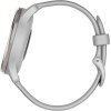 Garmin Vívomove Trend Stainless Steel 40mm Αδιάβροχο Smartwatch με Παλμογράφο (Ασημί)