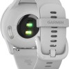 Garmin Vívomove Trend Stainless Steel 40mm Αδιάβροχο Smartwatch με Παλμογράφο (Ασημί)