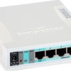 MikroTik RB260GS Unmanaged L2 PoE Switch με 5 Θύρες Gigabit (1Gbps) Ethernet