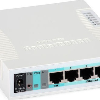 MikroTik RB260GS Unmanaged L2 PoE Switch με 5 Θύρες Gigabit (1Gbps) Ethernet