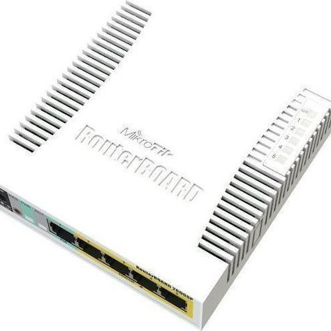 MikroTik RB260GSP Unmanaged L2 Switch με 5 Θύρες Gigabit (1Gbps) Ethernet και 1 SFP Θύρα