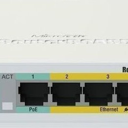 MikroTik RB260GSP Unmanaged L2 Switch με 5 Θύρες Gigabit (1Gbps) Ethernet και 1 SFP Θύρα