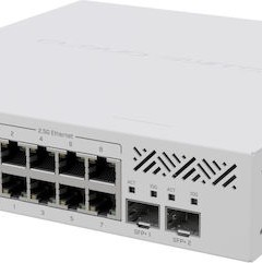 MikroTik CRS310-8G+2S+IN Managed L2 Switch με 8 Θύρες Ethernet