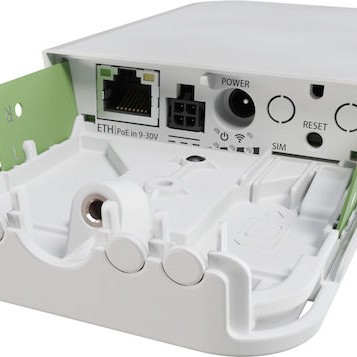 MikroTik wAP LTE kit (2024) Access Point Wi‑Fi 4 Single Band (2.4GHz) για Εξωτερική τοποθέτηση