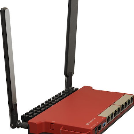 MikroTik L009UiGS-2HaxD-IN v7 Ασύρματο Router Wi‑Fi 6 με 8 Θύρες Gigabit