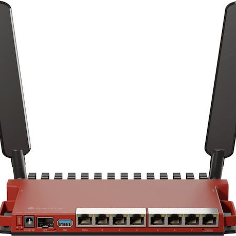 MikroTik L009UiGS-2HaxD-IN v7 Ασύρματο Router Wi‑Fi 6 με 8 Θύρες Gigabit