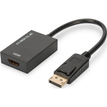 Digitus Μετατροπέας DisplayPort male σε HDMI female 1τμχ AK-340415-002-S