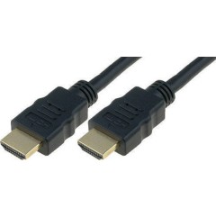 Digitus HDMI 1.4 Cable HDMI male - HDMI male 1m Μαύρο