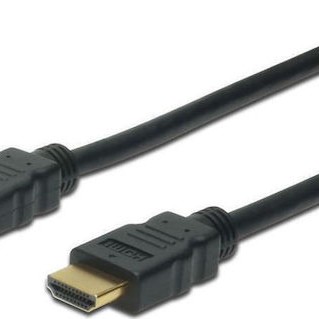 Digitus HDMI 1.4 Cable HDMI male - HDMI male 1m Μαύρο