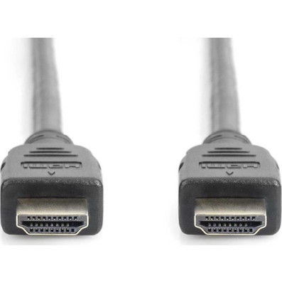 Digitus Ultra High Speed HDMI 2.1 Cable HDMI male - HDMI male 2m Μαύρο
