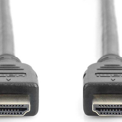 Digitus Ultra High Speed HDMI 2.1 Cable HDMI male - HDMI male 2m Μαύρο