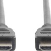 Digitus Ultra High Speed HDMI 2.1 Cable HDMI male - HDMI male 2m Μαύρο