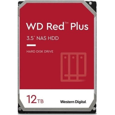 Western Digital Red Plus 12TB HDD Σκληρός Δίσκος 3.5