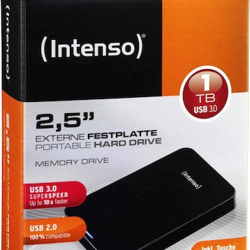 Intenso Memory Drive USB 3.0 Εξωτερικός HDD 1TB 2.5