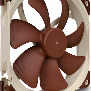 Noctua NF-A14 FLX Case Fan 140mm με Σύνδεση 4-Pin Molex / 3-Pin Καφέ