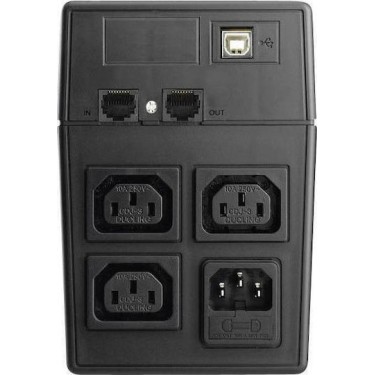 Powerwalker VI 800 USV UPS Line-Interactive 800VA 480W με 4 IEC Πρίζες