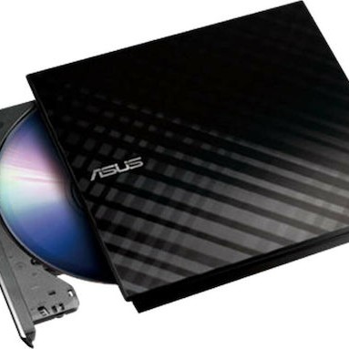 Asus SDRW-08D2S-U Lite Εξωτερικός Οδηγός Εγγραφής/Ανάγνωσης DVD/CD για Laptop / Desktop Μαύρο