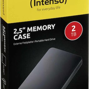 Intenso Memory Case USB 3.0 Εξωτερικός HDD 2TB 2.5