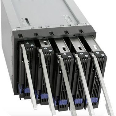 Icy Dock FatCage Πλαίσιο Για Σκληρούς Δίσκους Backplane IcyDock 5x8,9cm SATAI-III in 3x5,25