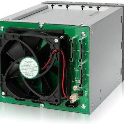 Icy Dock FatCage Πλαίσιο Για Σκληρούς Δίσκους Backplane IcyDock 5x8,9cm SATAI-III in 3x5,25