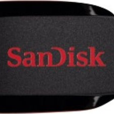 Sandisk Cruzer Blade 64GB USB 2.0 Stick Μαύρο