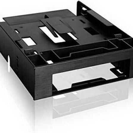 Icy Dock Flex-Fit Trio 2x 2.5 Inch HDD/SSD to 5.25 Inch Bracket with 1x 3.5 Inch Drive/Device Bay Μαύρο (MB343SP)