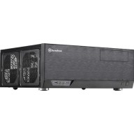 Silverstone GD09B Home Theater Κουτί Υπολογιστή Μαύρο