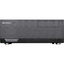 Silverstone GD09B Home Theater Κουτί Υπολογιστή Μαύρο