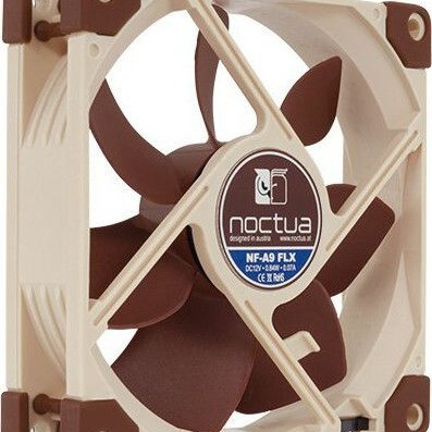 Noctua NF-A9 FLX Case Fan 92mm με Σύνδεση 3-Pin Καφέ