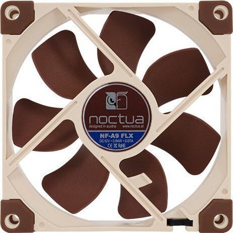 Noctua NF-A9 FLX Case Fan 92mm με Σύνδεση 3-Pin Καφέ