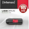 Intenso Business Line 16GB USB 2.0 Stick Μαύρο